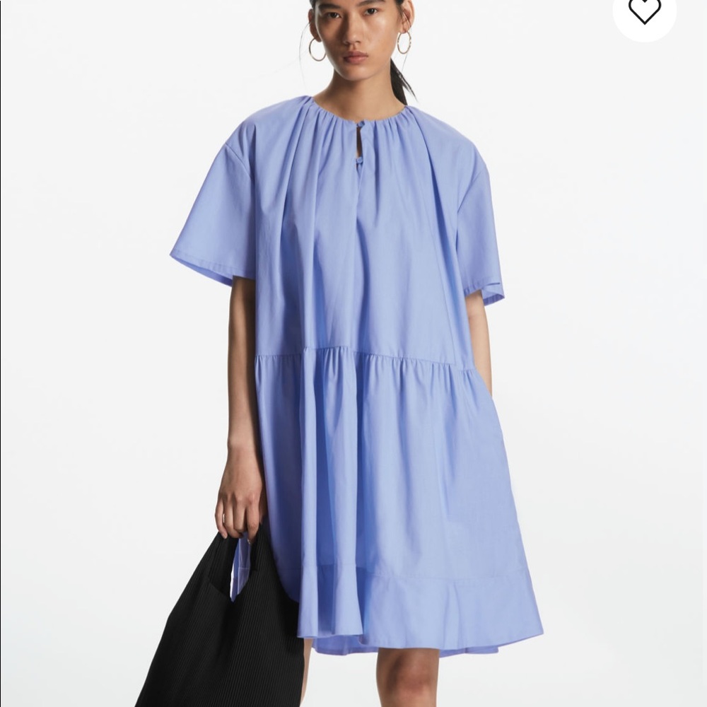 COS skyblue dress